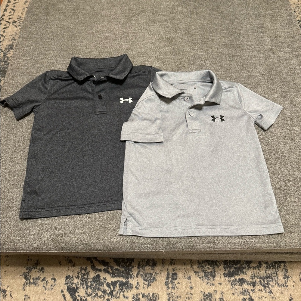 Size 3T under armour brand polo shirts
